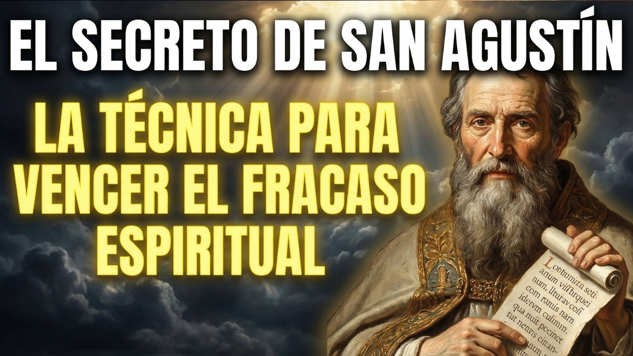 San Agustín revela: cómo transformar fracasos diarios en profundo crecimiento espiritual