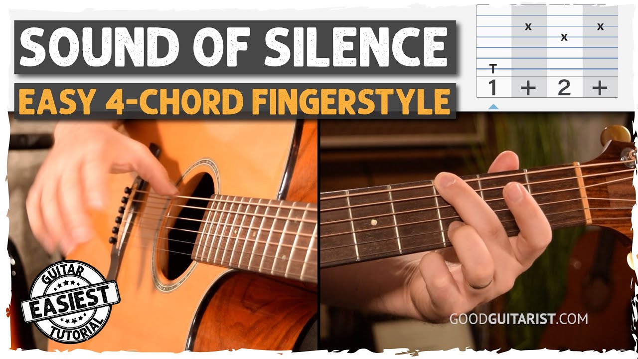 Sound of Silence Fingersyle Guitar Tutorial