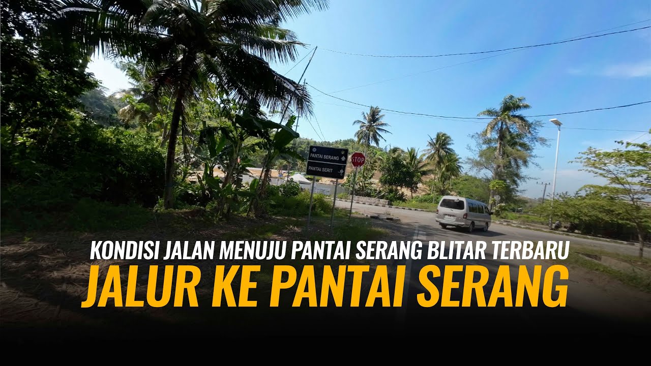 Jalur Menuju PANTAI SERANG BLITAR dari Lapangan Panggungrejo