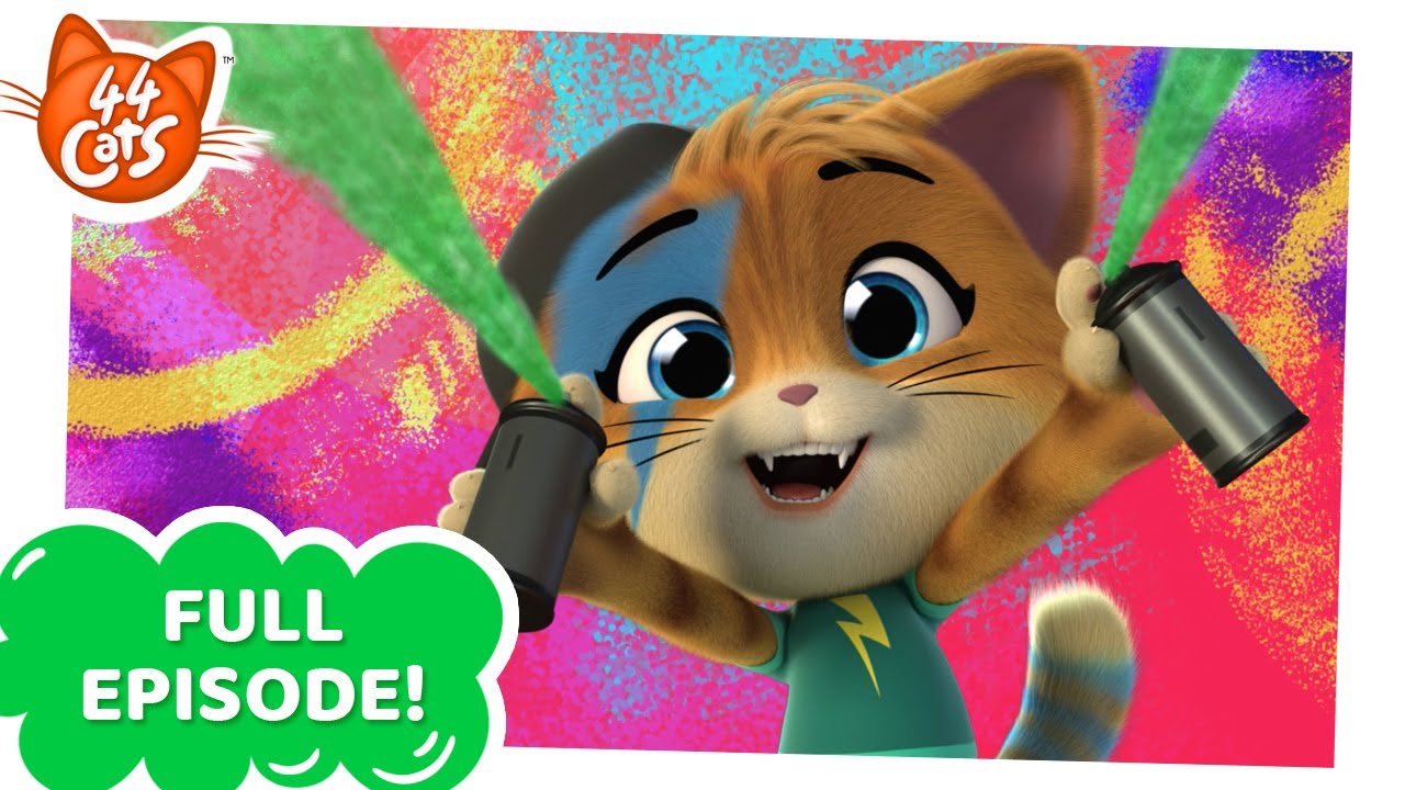 44 Cats | FULL EPISODE | A cat-tastic work of art! | Season 2