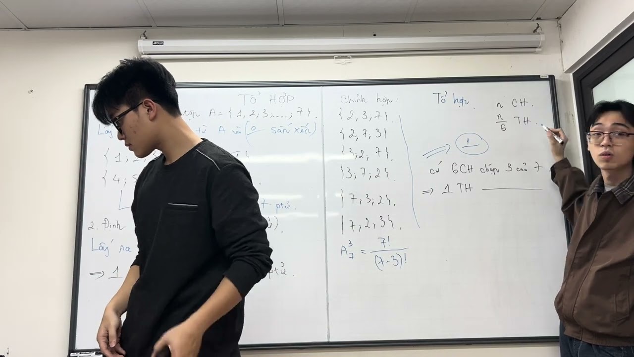 Đại 10: Tổ hợp và phân biệt Hoán vị chỉnh hợp tổ hợp