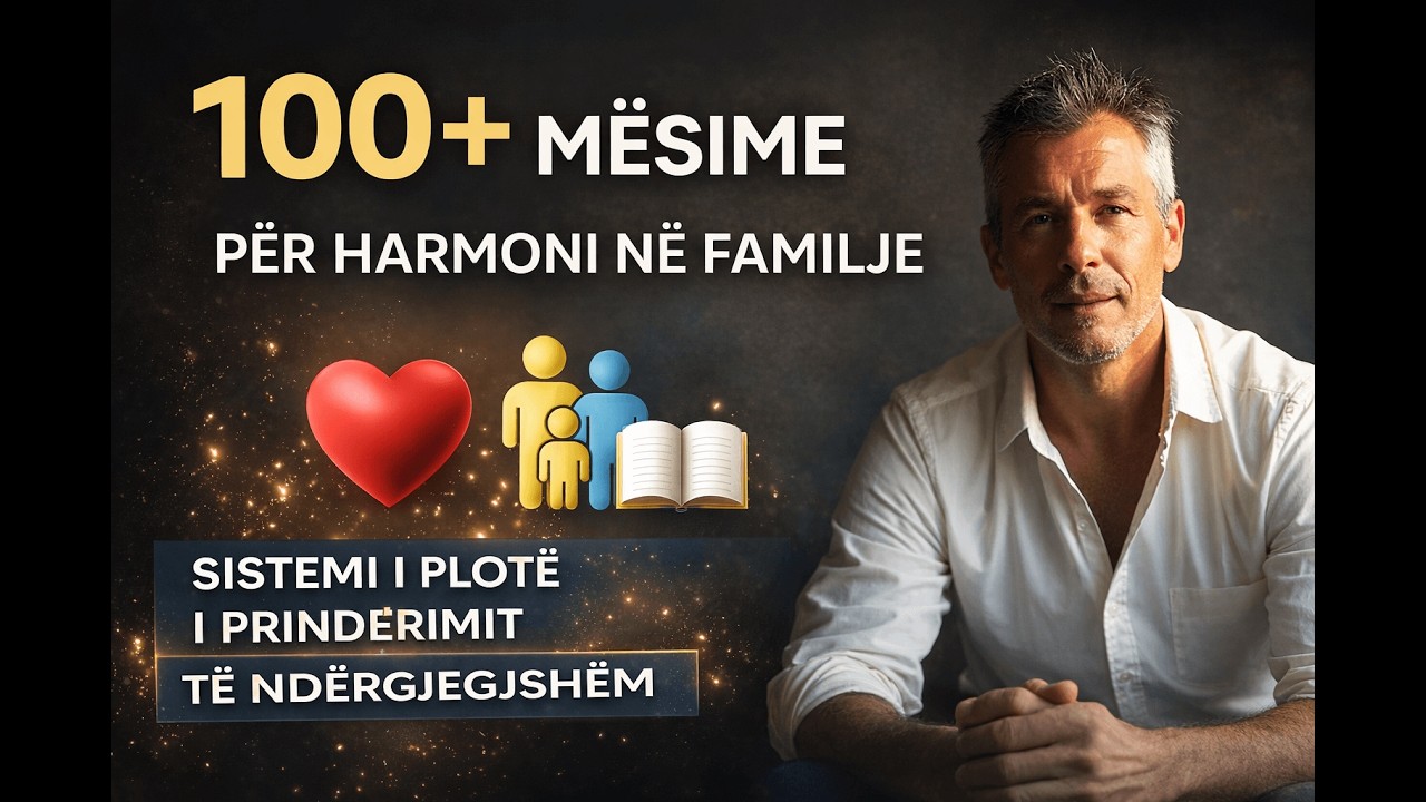 100+ Mësime për Harmoni në Familje – Sistemi i Plotë i Prindërimit të Ndërgjegjshëm