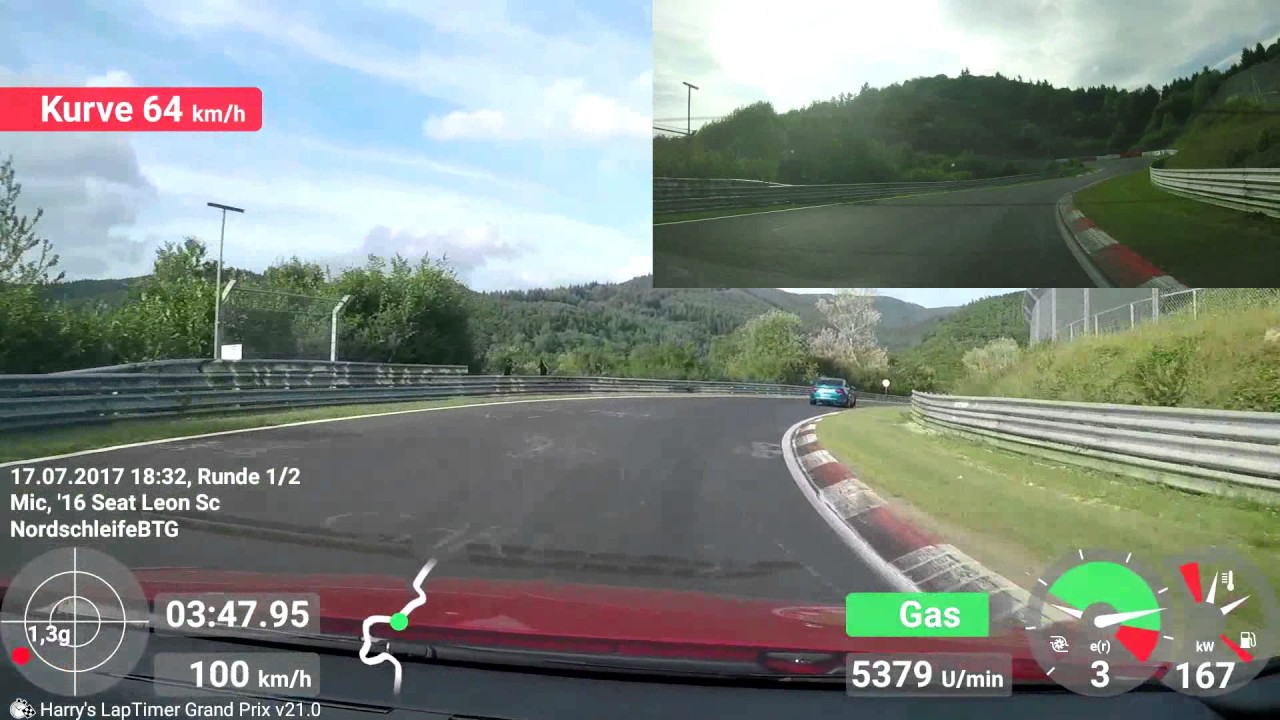 Seat Leon Cupra Nürburgring 17 07 2017