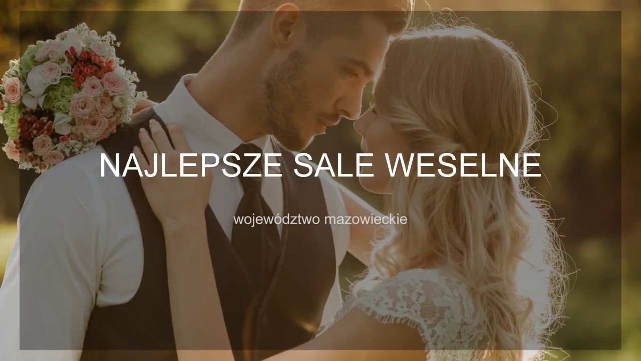 Najlepsze sale weselne 2018 roku - Warszawa i okolice. Poleca GdzieWesele.pl
