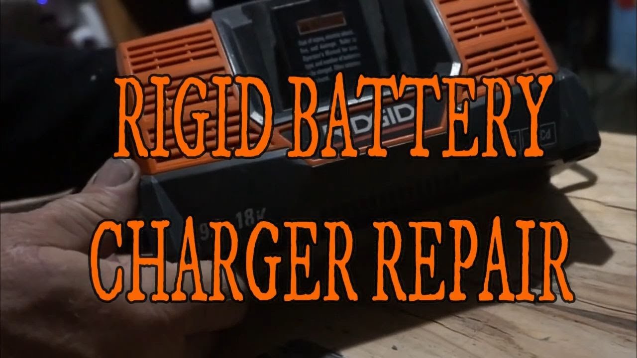 RIDGID BATTERY CHARGER REPAIR