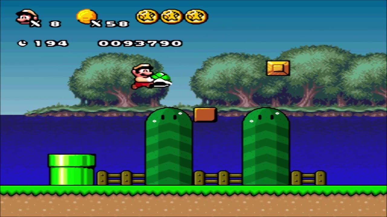 Super Mario - The Fall of Yoshi - World 1