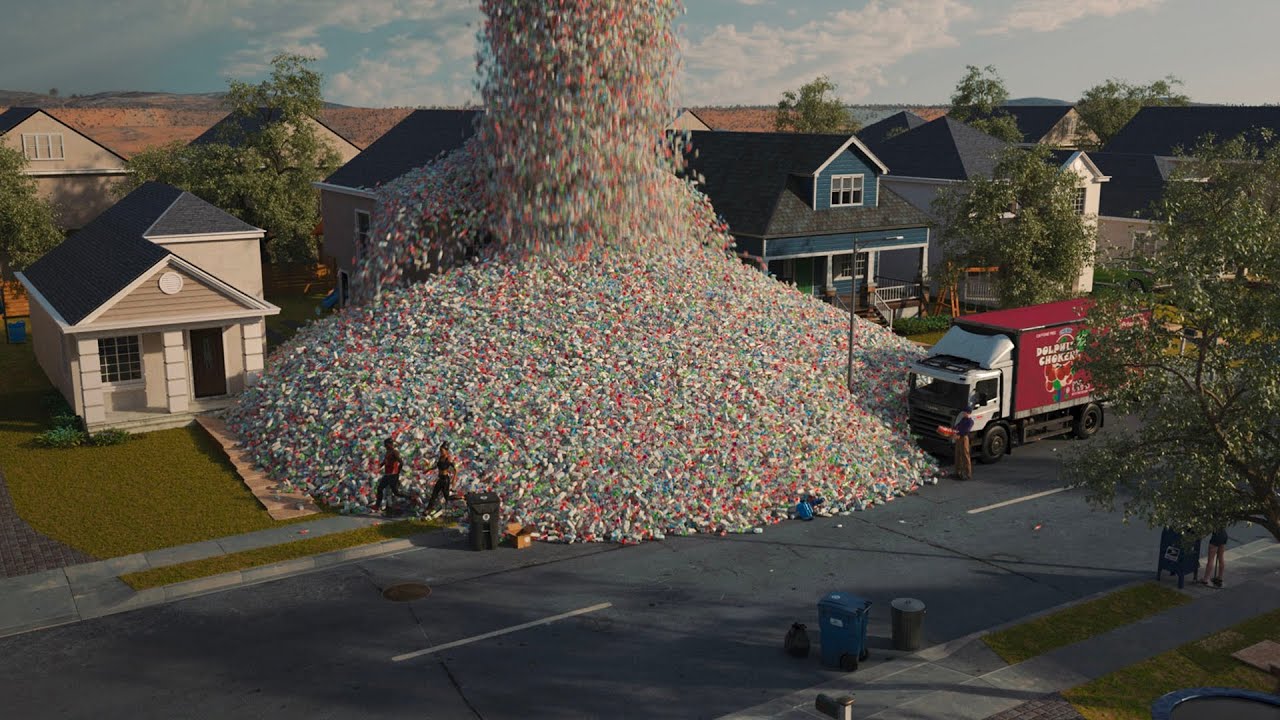 Humanity’s Impact - How many plastic bottles do we produce?