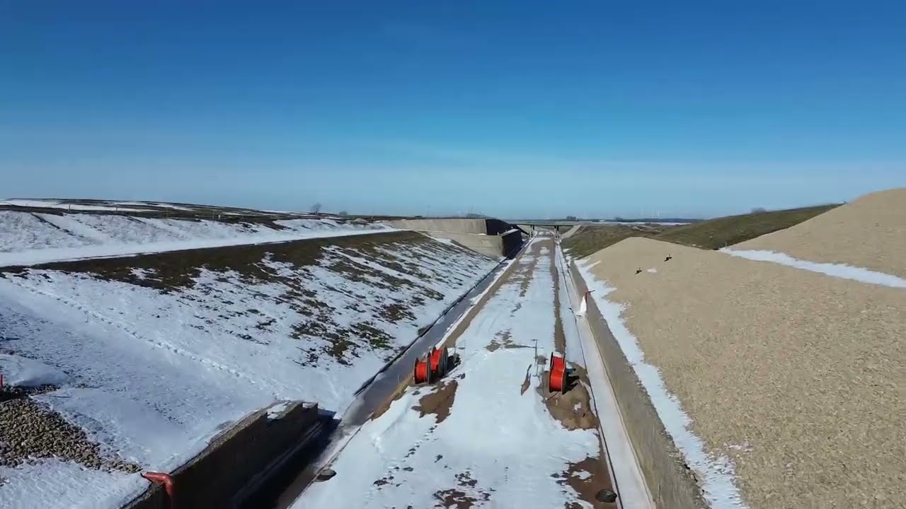 Neries geležinkelio tilto statybų progresas 6# #railbaltica #railwaybridge  #lietuva