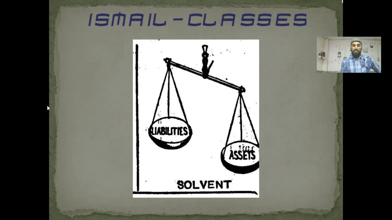 Meaning of Solvent and Insolvent