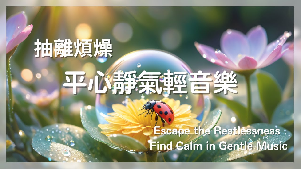 從煩躁中抽離平心靜氣的輕音樂 Escape the RestlessnessFind Calm in Gentle Music #music #relaxingmusic #音樂