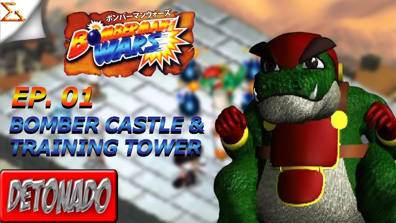 Detonado Bomberman Wars - Ep.01 - Bomber Castle & Training Tower