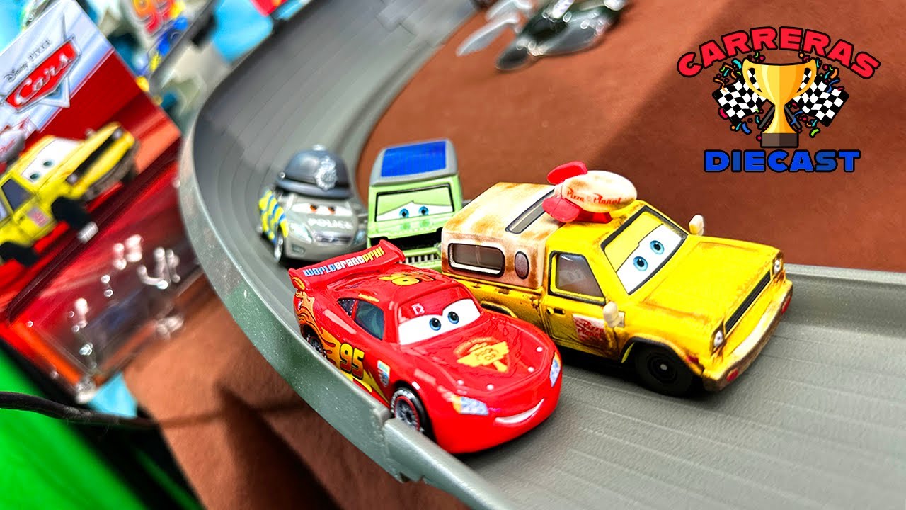 CARS DIECAST TORNEO Y REVICION TODD PIZZA PLANET