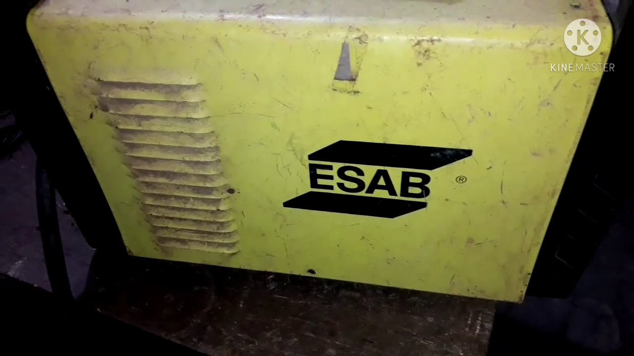 conserto de uma máquina de solda esab 240i plus