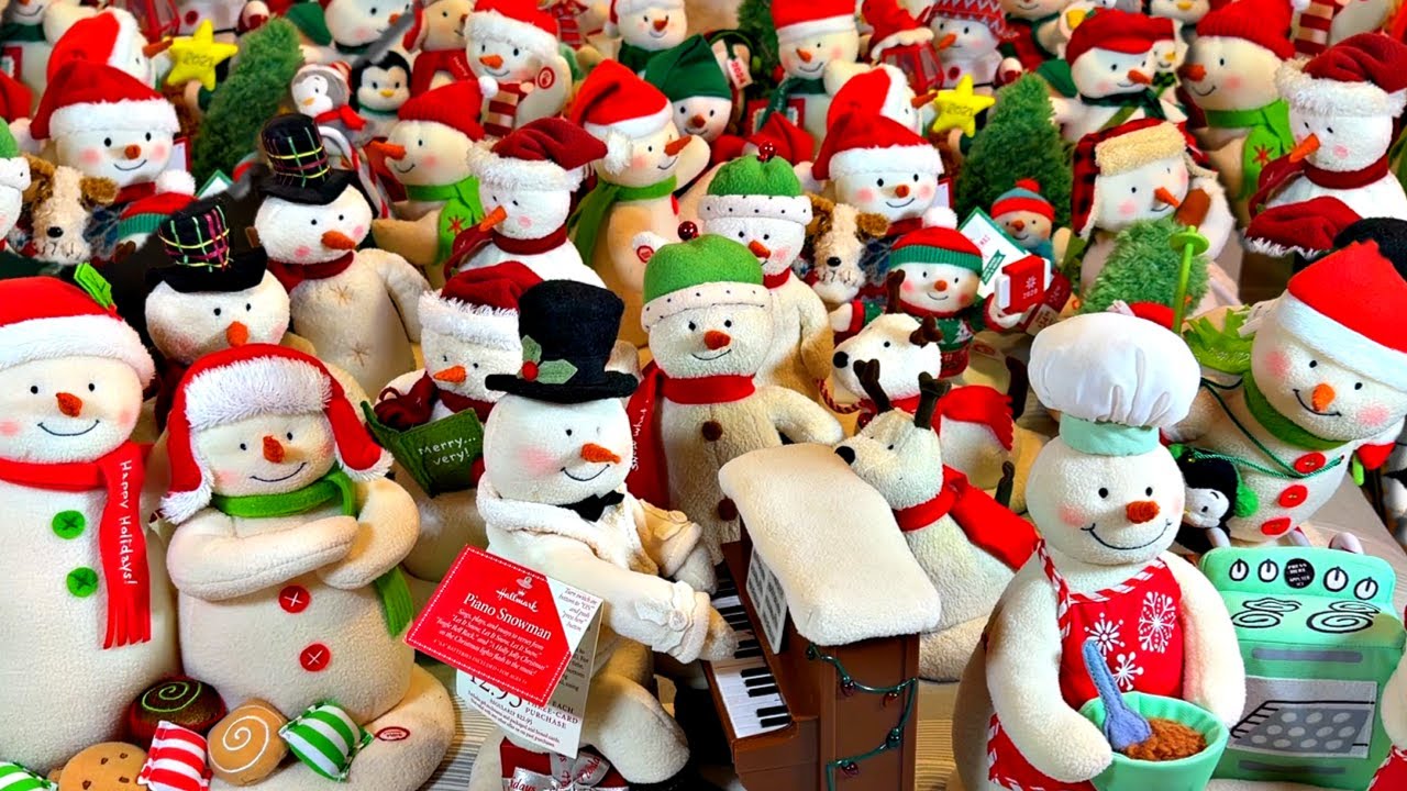 All Hallmark Singing Snowmen (2003-2025)