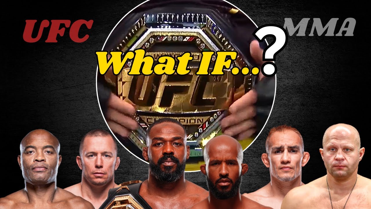 What If UFC&rsquo;s Greatest Fighters Had Taken Different Paths