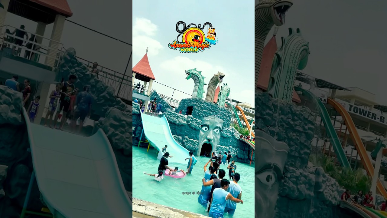 🌈Anandi magic world &hellip;🌪️🌍 #lucknow #waterpark #anandiwaterpark #viral #swimming #kanpur #trending