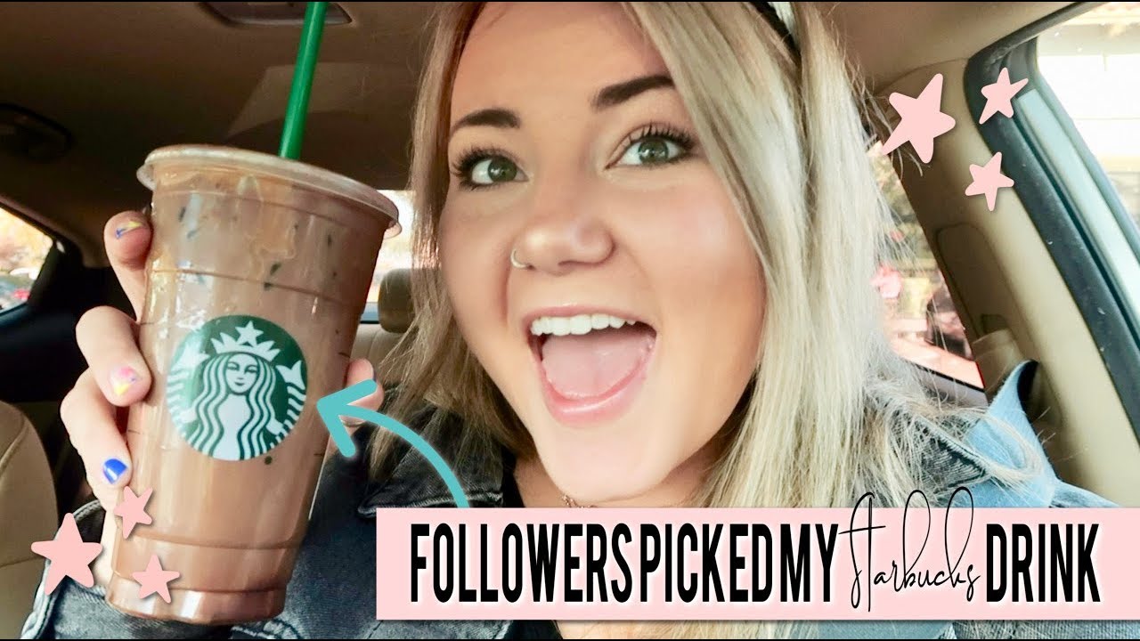 MY SUBSCRIBERS PICK MY STARBUCKS DRINKS FOR A WEEK