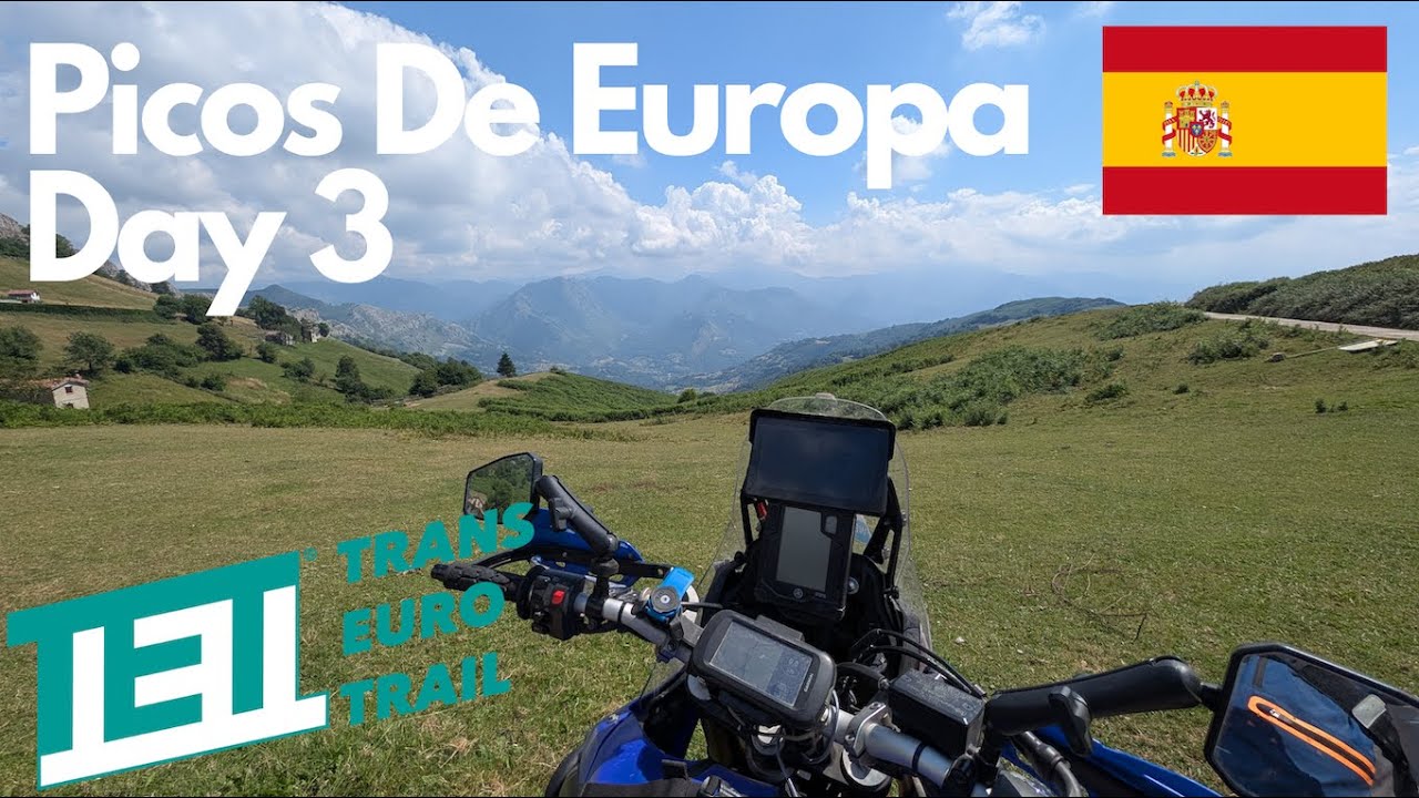 Day 3 on the Spanish TET | Picos de Europa – Las Arenas ➜ Caleao | Tenere 700 & KTM 690
