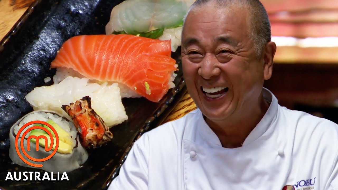 Chef Nobu Matsuhisa's Sushi Pressure Test | MasterChef Australia | MasterChef World