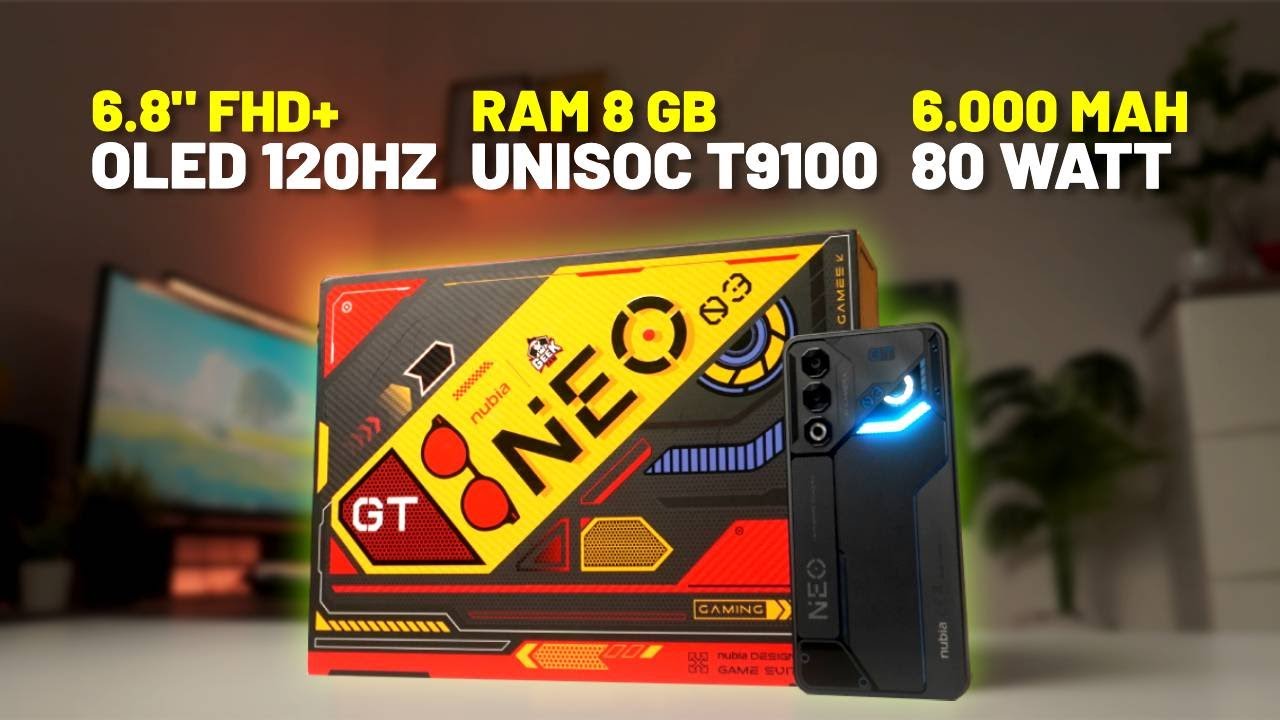 HP Gaming Termurah? - Unboxing nubia Neo 3 GT 5G & Test Main Genshin