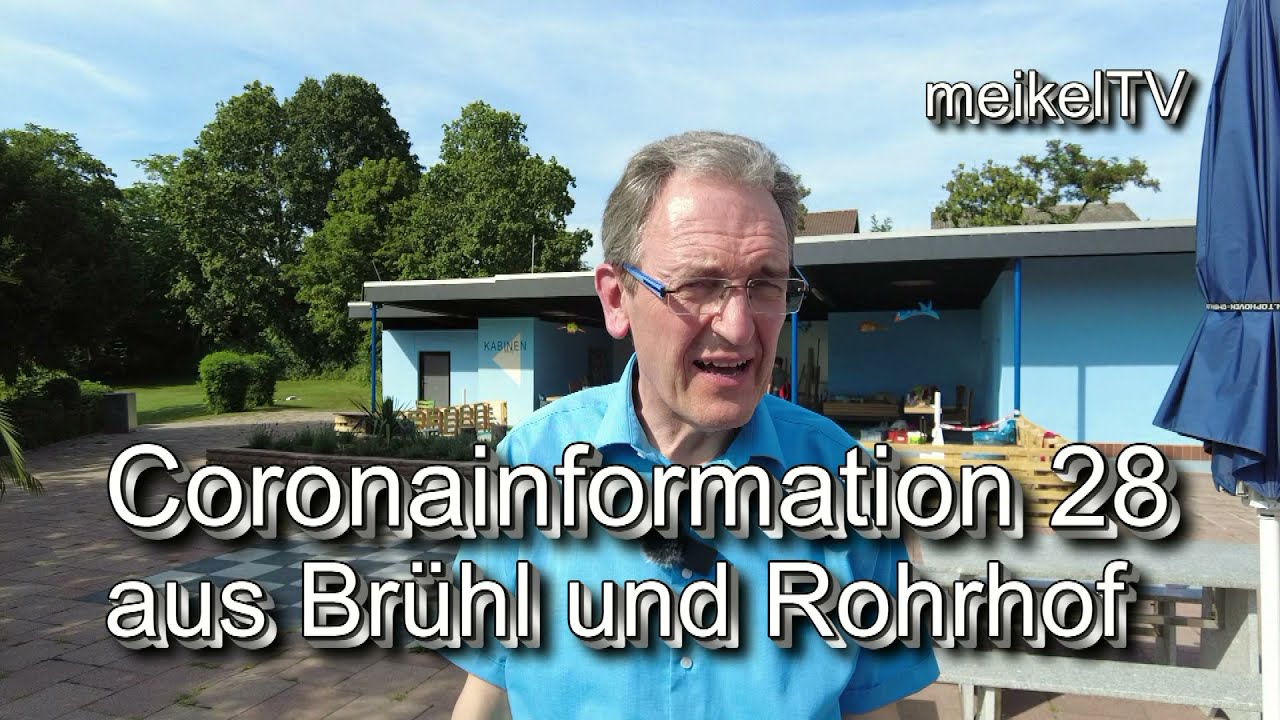 Coronainformation 28 aus Brühl und Rohrhof