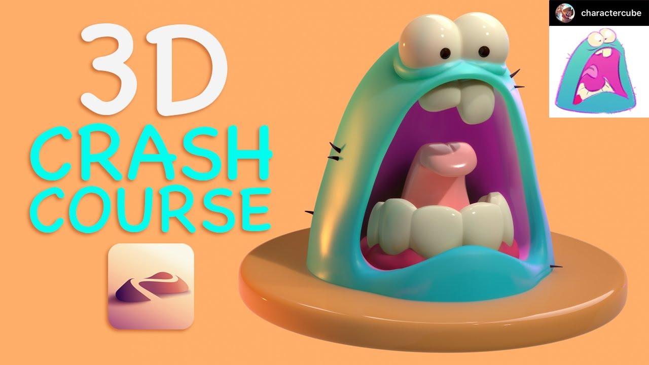 Nomad Sculpt Crash Course! Character Cube's Disgruntled Blob