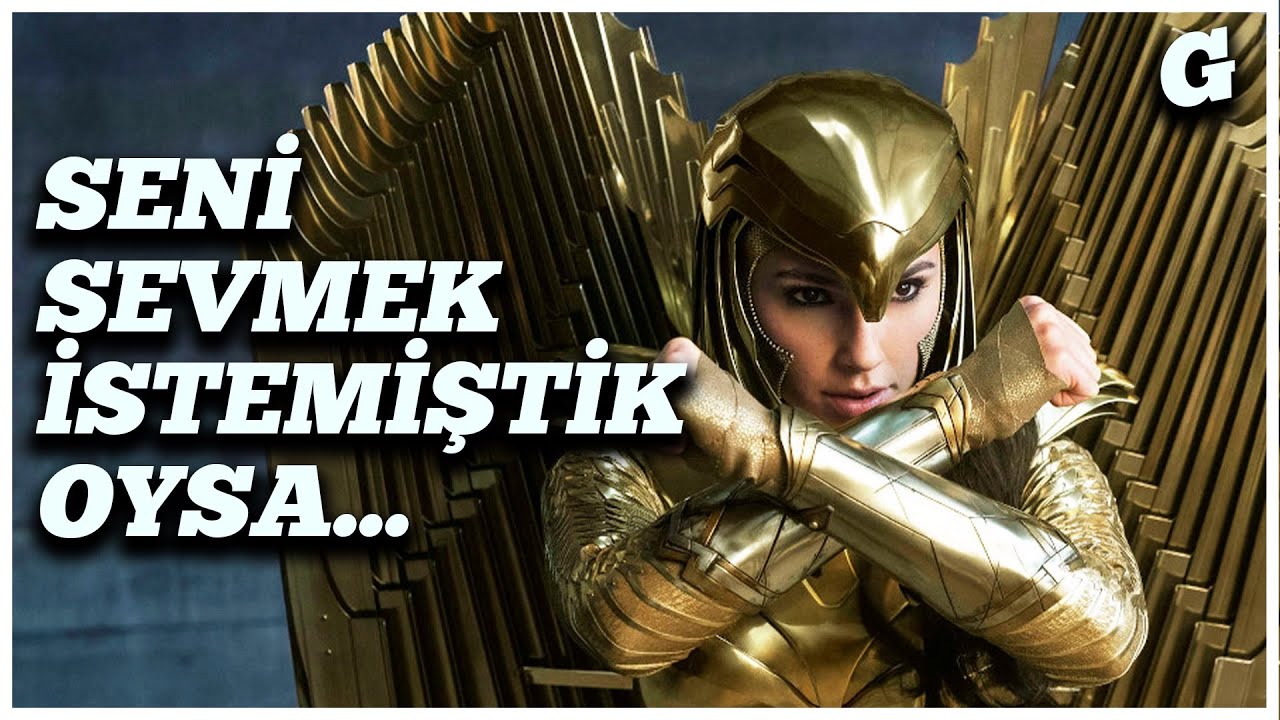 SENİ SEVMEK İSTEMİŞTİK OYSA...// WONDER WOMAN 1984 Spoiler'lı İnceleme