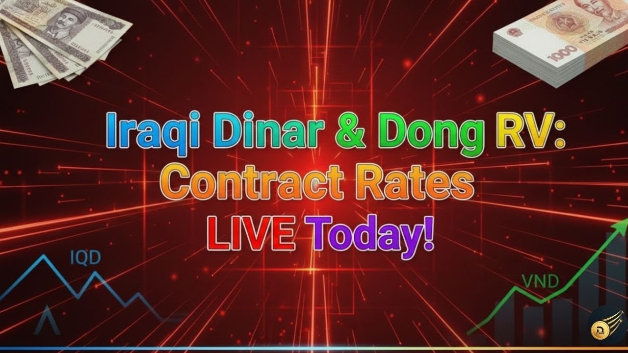 🚨 HUGE NEWS: Iraqi Dinar & Vietnamese Dong Contract Rates ARE LIVE! 🏦