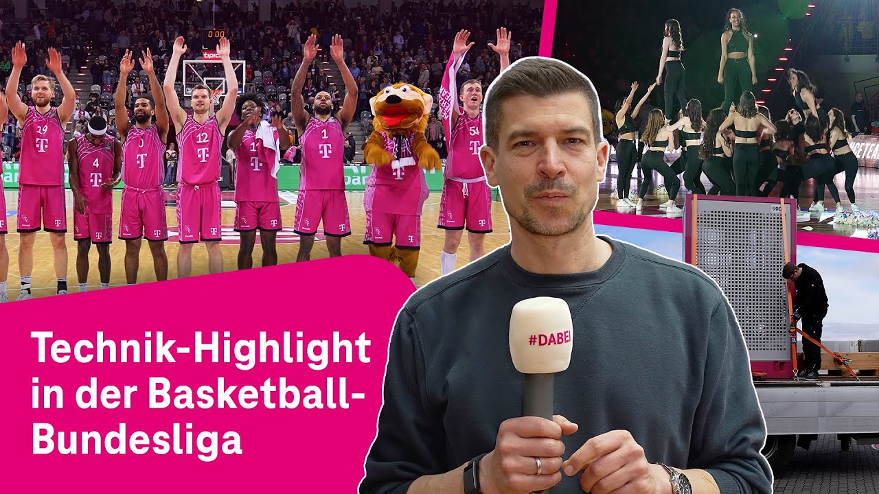 Doppeltes Netz für Telekom Baskets Dome