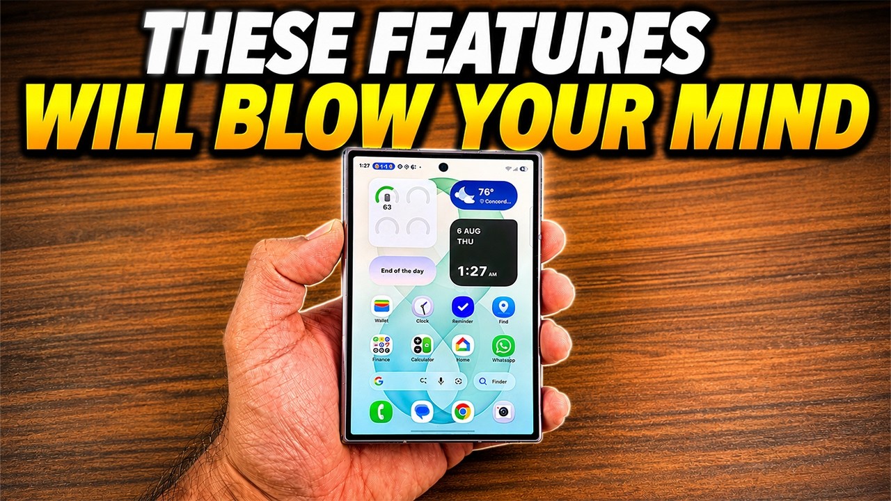 Samsung Galaxy Z Fold 8 &mdash; 10 мощных функций, которые вас поразят