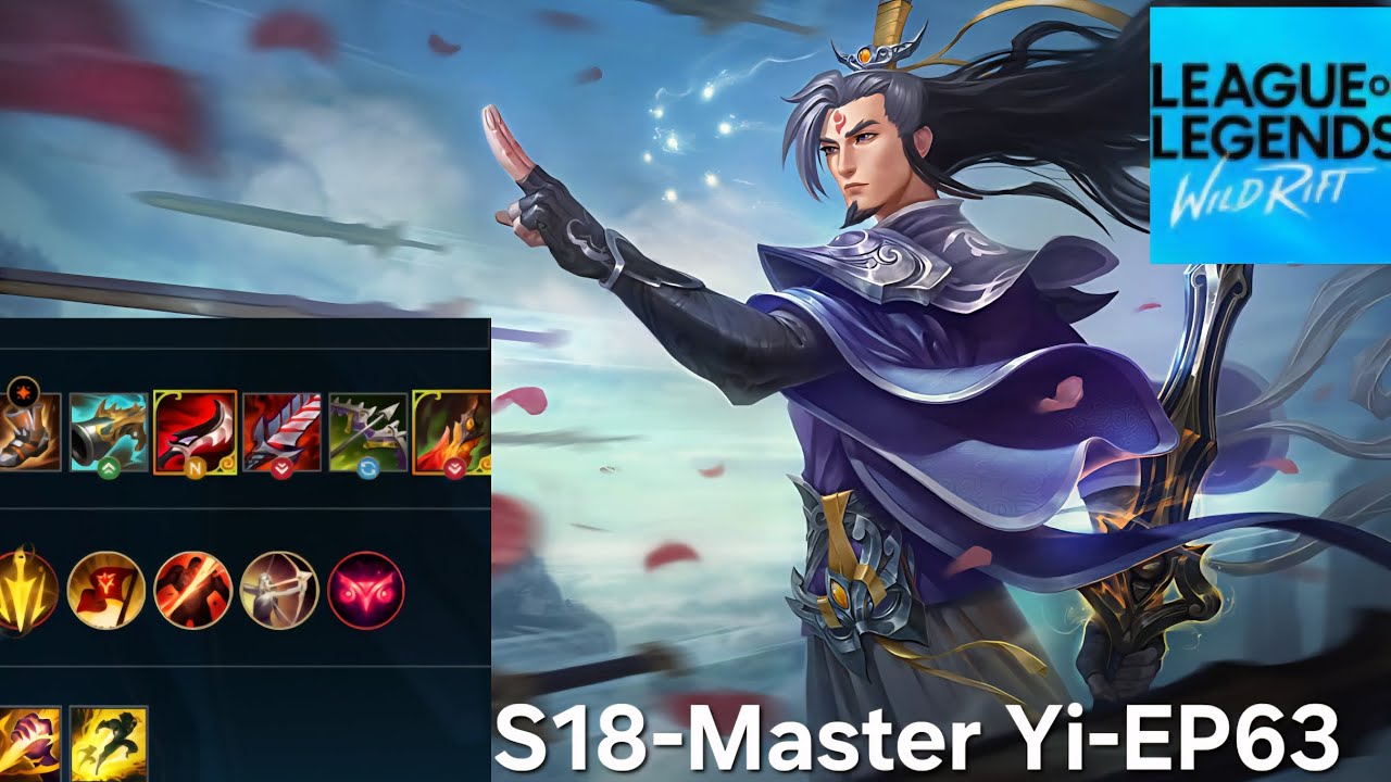 Wild Rift Soytheast Asia Server|S18-Master Yi-JG|Rank#wildrift #lolmobile #masteryi  #易大師 #激鬥峽谷