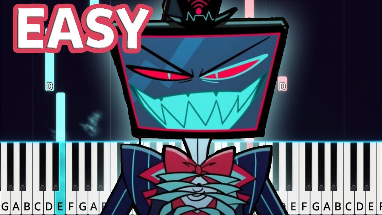 Once We Get Up There - Hazbin Hotel Season 2 Easy Piano Tutorial