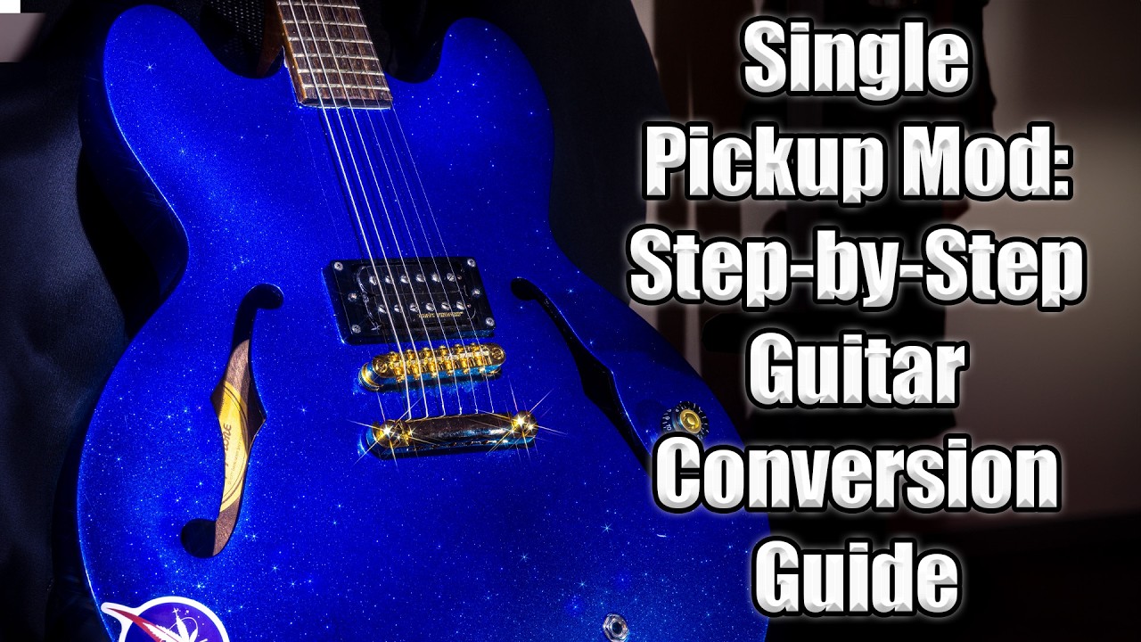 Single Pickup Mod: Step-by-Step Guitar Conversion Guide
