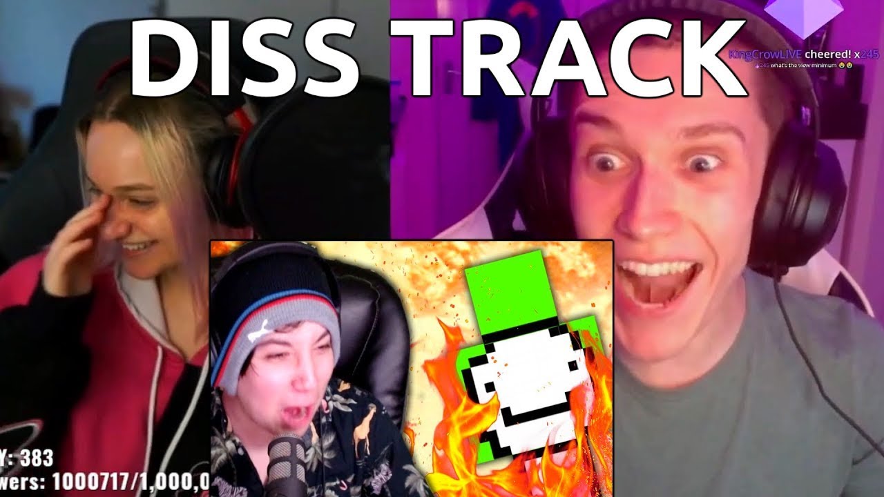 Nihachu and Jack Manifold REACT to Dream Diss Track (Quackity)