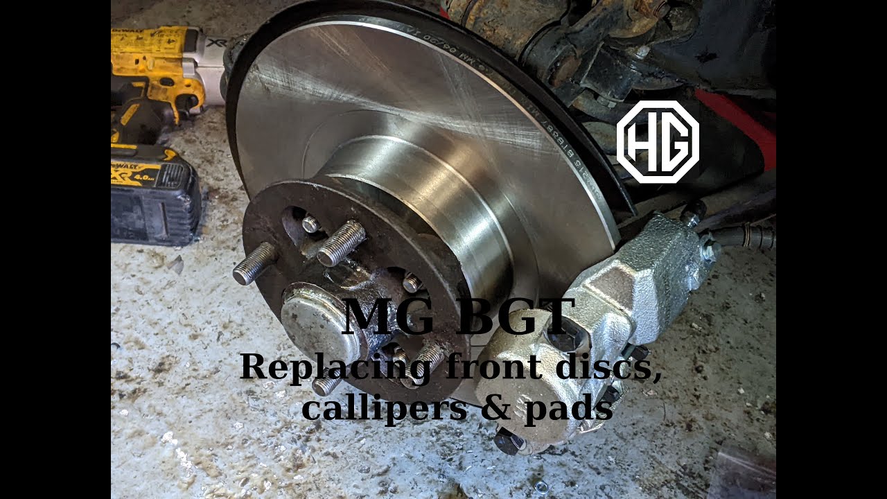 MG BGT Front Disc, Calliper and Pad replacement
