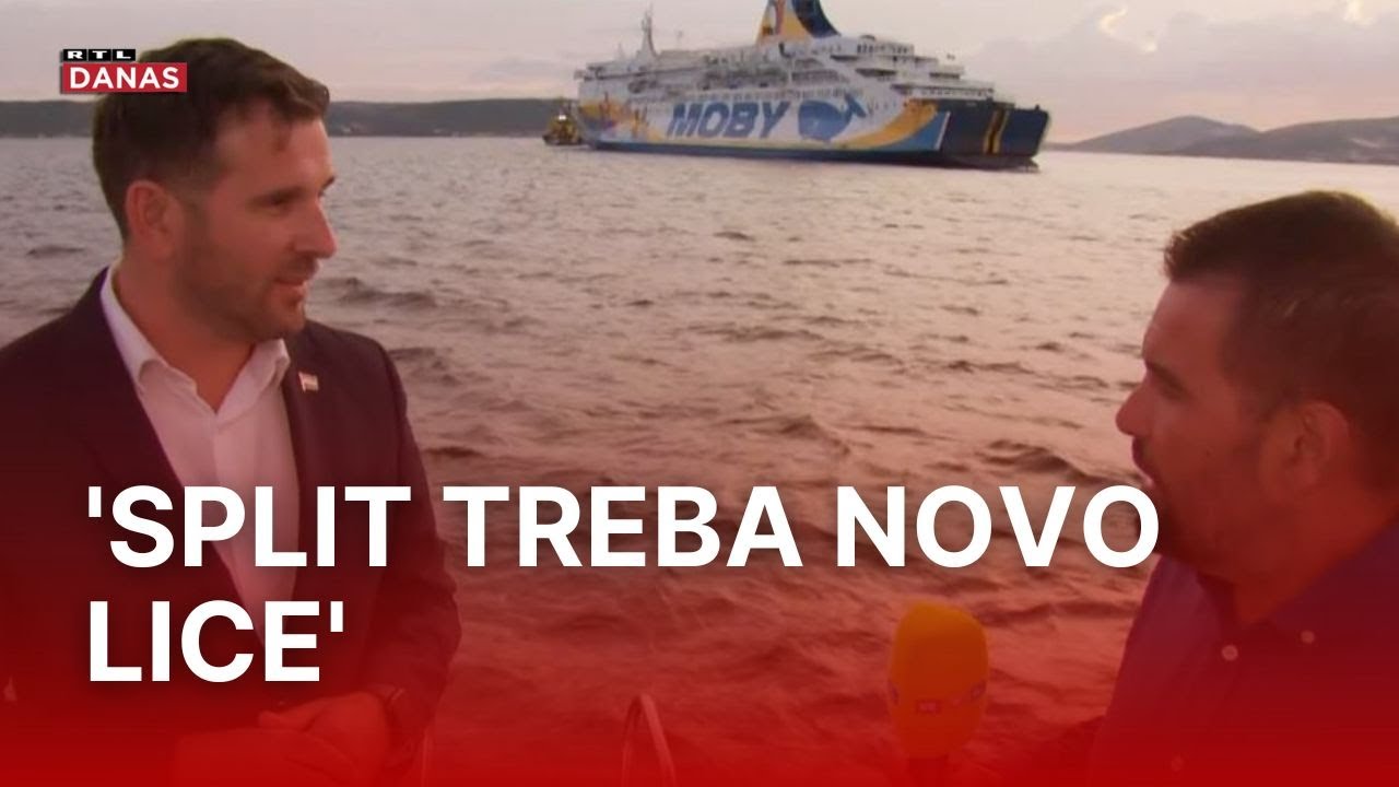 Moby Drea otegljen iz Splita; Šuta Debeljaku želi oduzeti koncesiju | RTL Danas