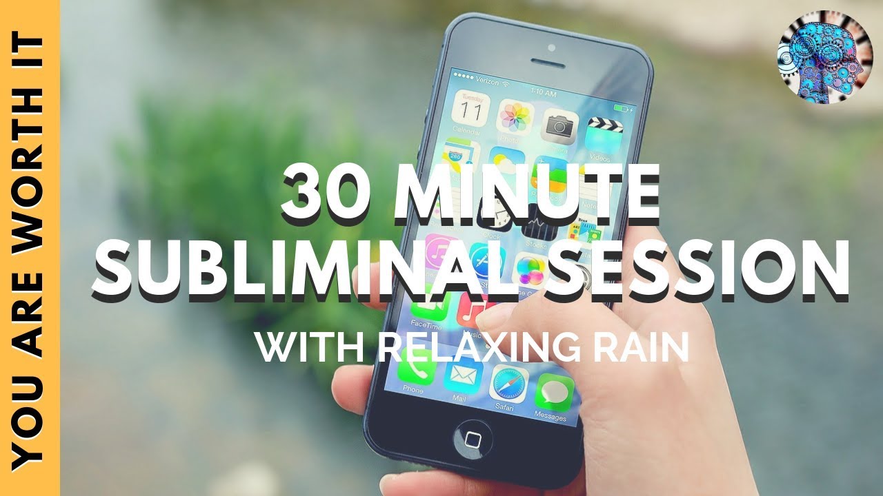 CONQUER PHONE ADDICTION | Subliminal Affirmations & Relaxing Rain Sounds