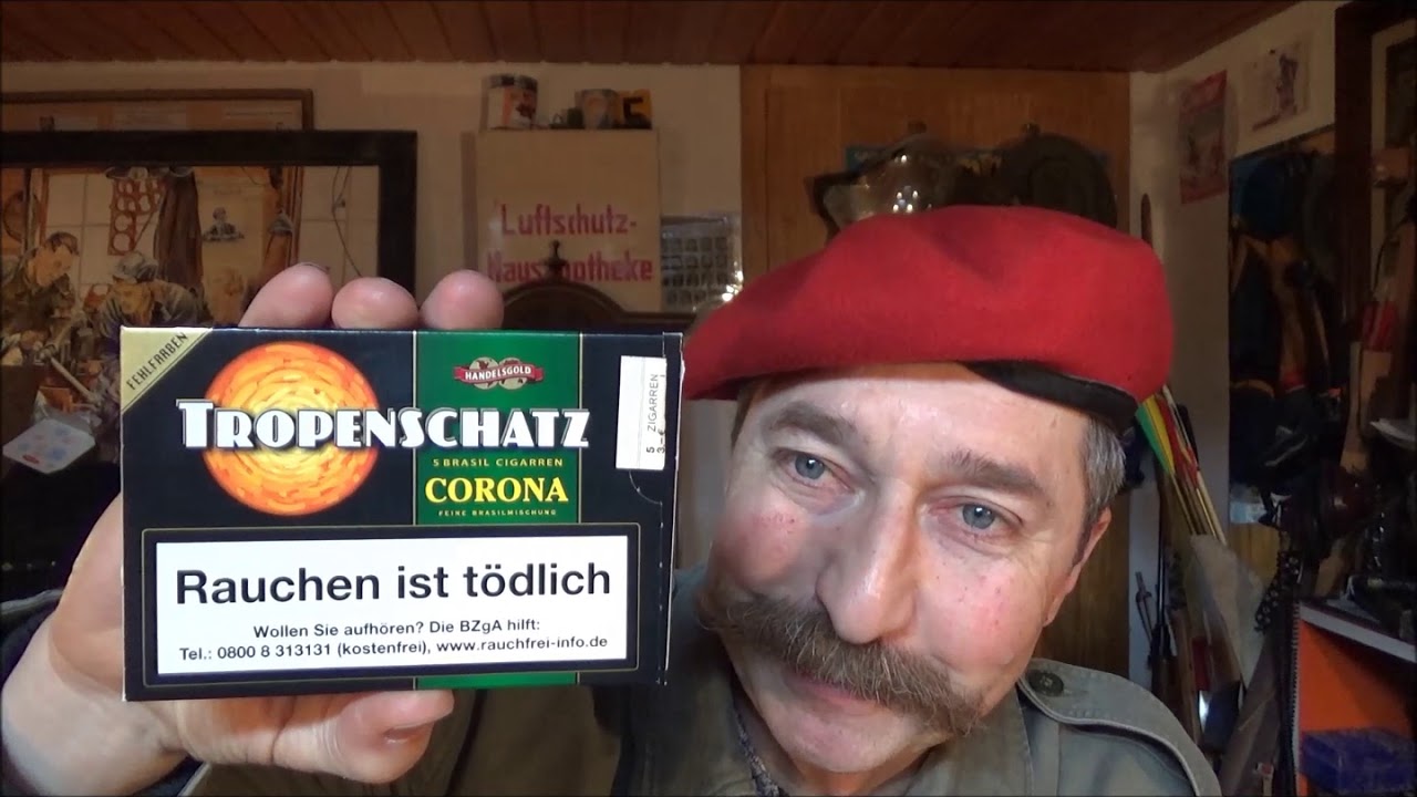 Tropenschatz die Lieblingszigarre von Ausbilder Schmidt
