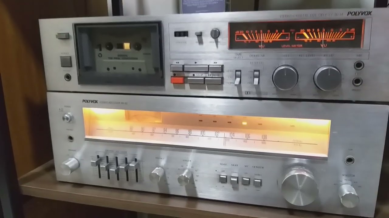 Stereo Cassette Deck Polyvox CP-80M