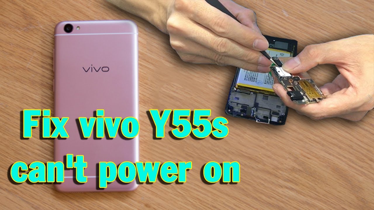 How to fix vivo y55s can't power on - Replace the main y55s - how to open vivo y55s back cover