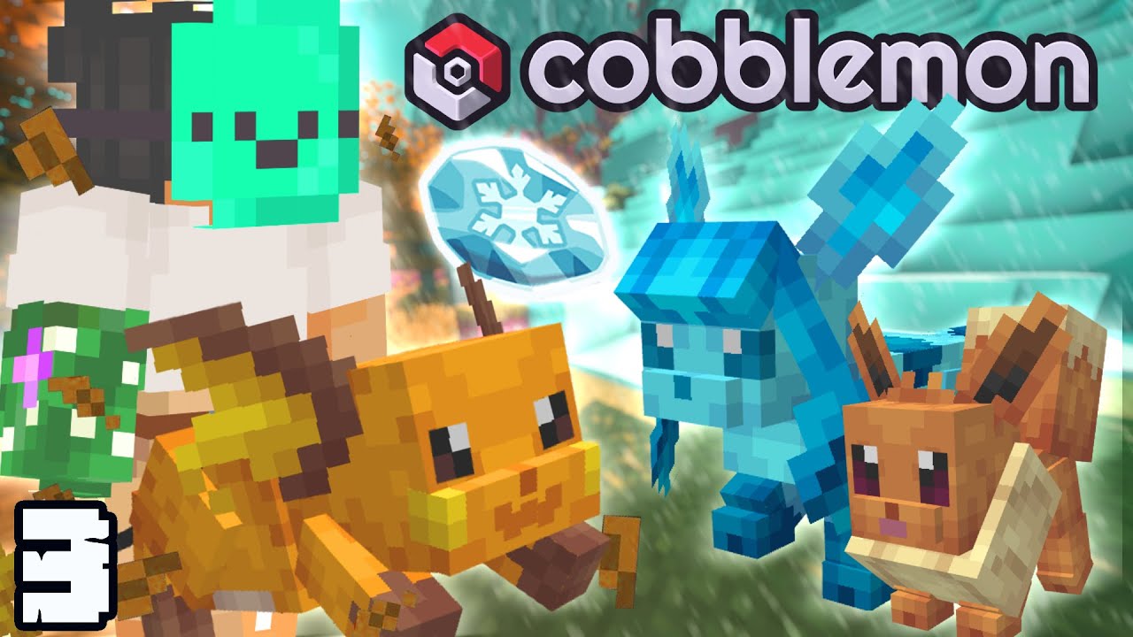 Raichu, Eevee ve YENİ Pokemonlar! / Cobblemon Türkçe / 3