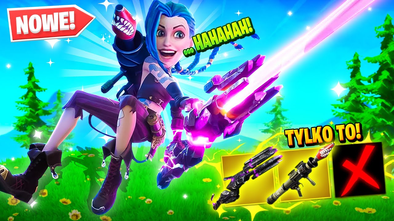 SZALONA JINX CHALLENGE w Fortnite! 🚀 (mega OP!)