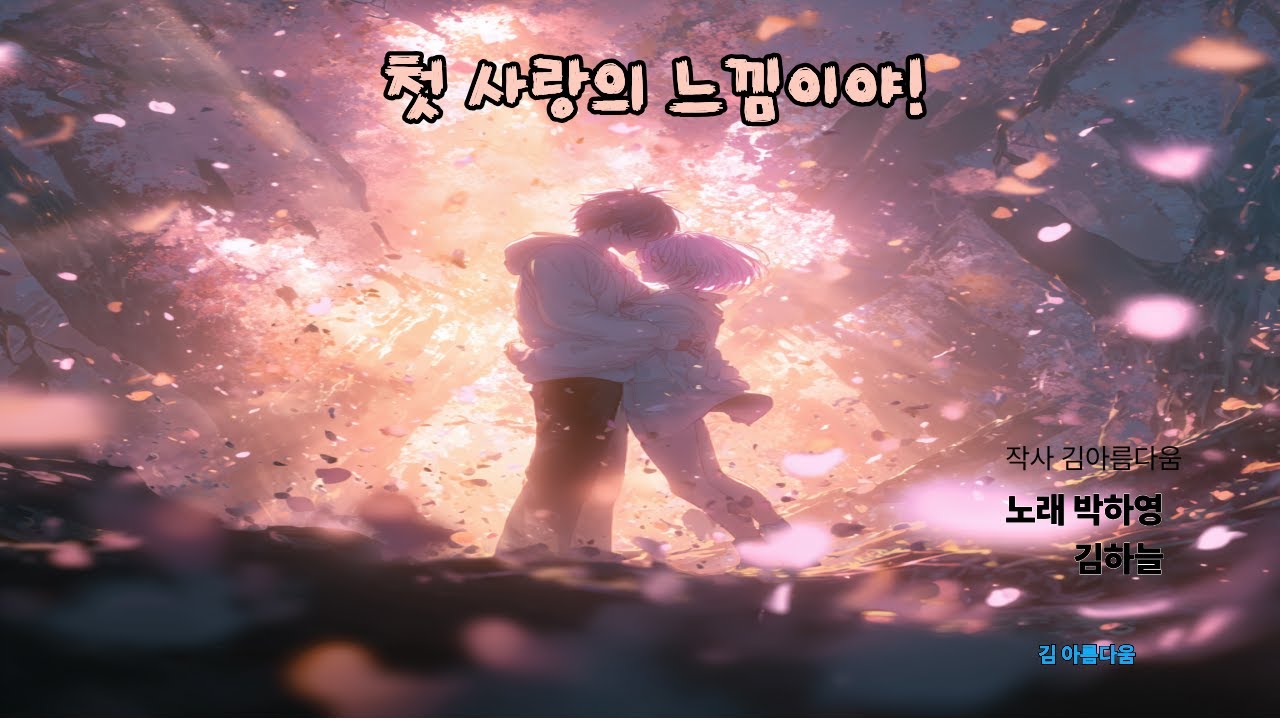 첫 사랑의 느낌이야