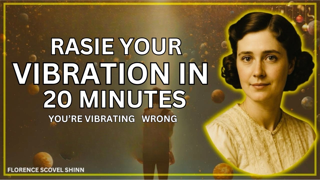 How to Raise Your Vibration FAST | 20-Minute Energy Reset | Florence Scovel Shinn Wisdom
