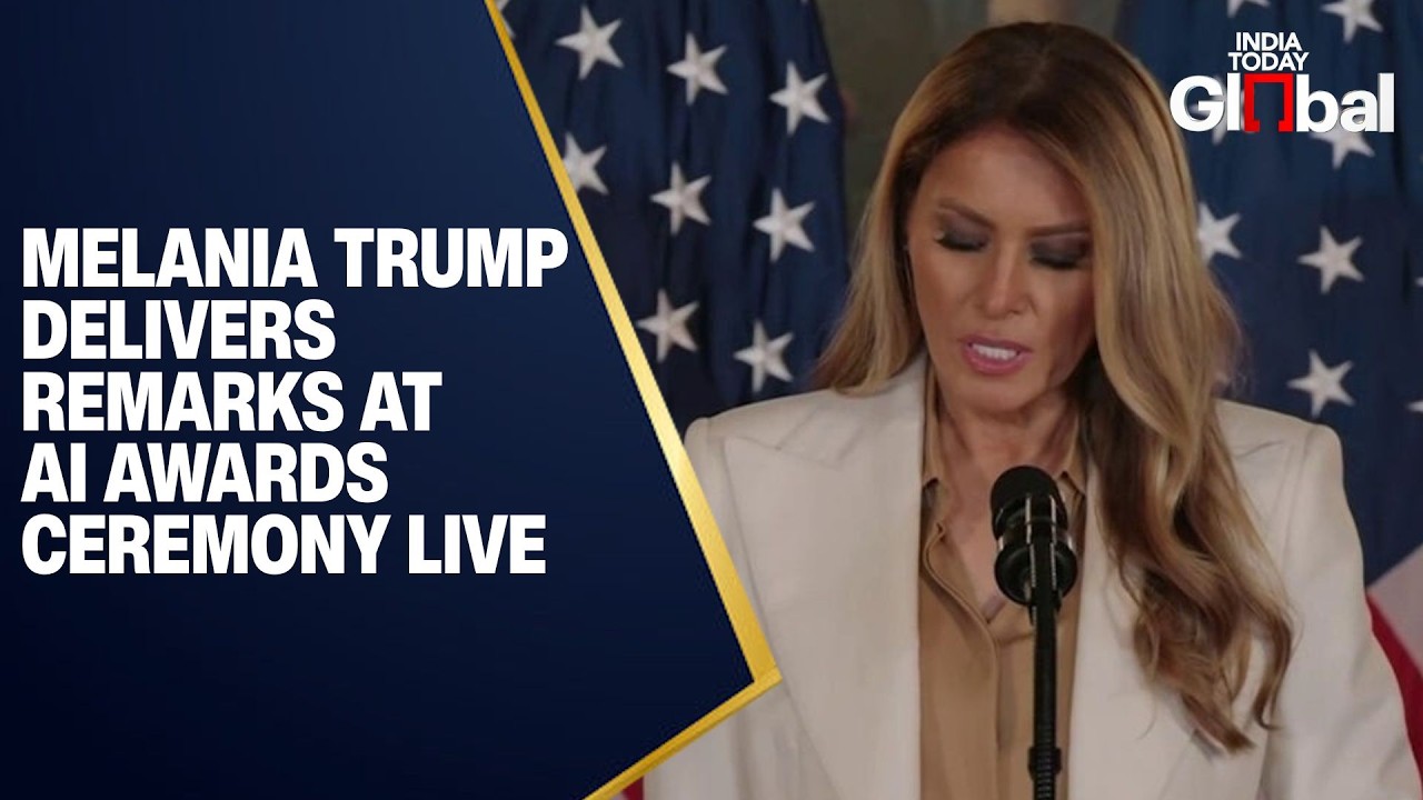 LIVE: Melania Trump Delivers Keynote Remarks at President's AI Challenge Awards Ceremony