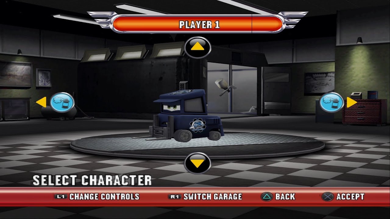 Cars Race-O-Rama PS2 - Doc's Pitty Gameplay (PCSX2)