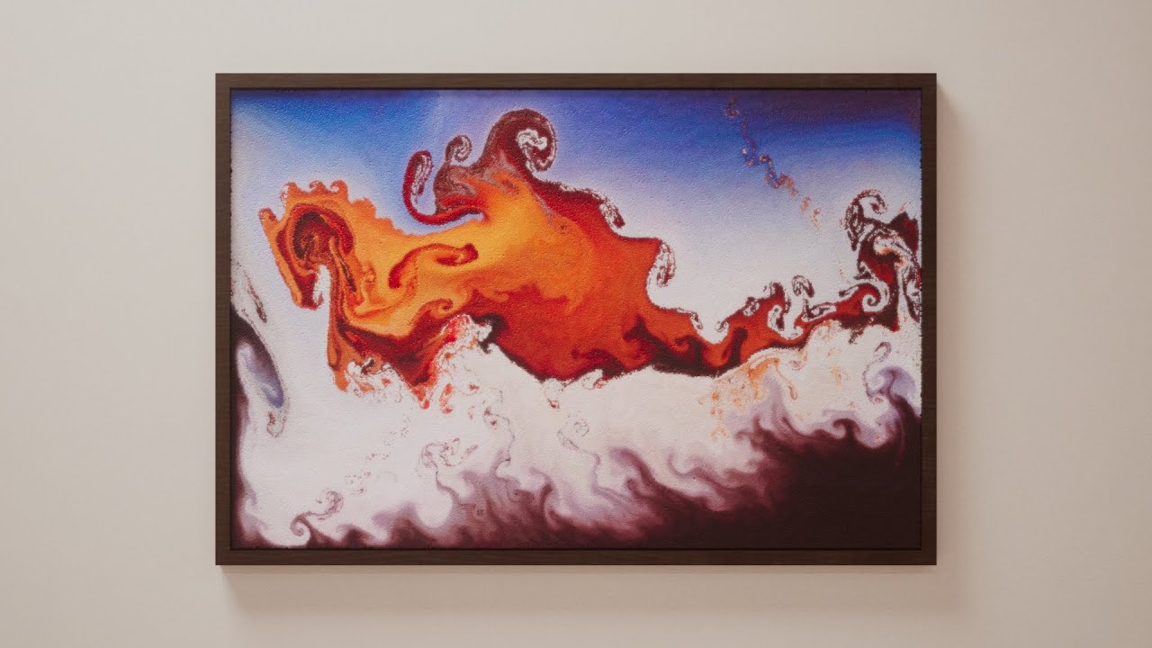 How to create liquid paintings in Houdini