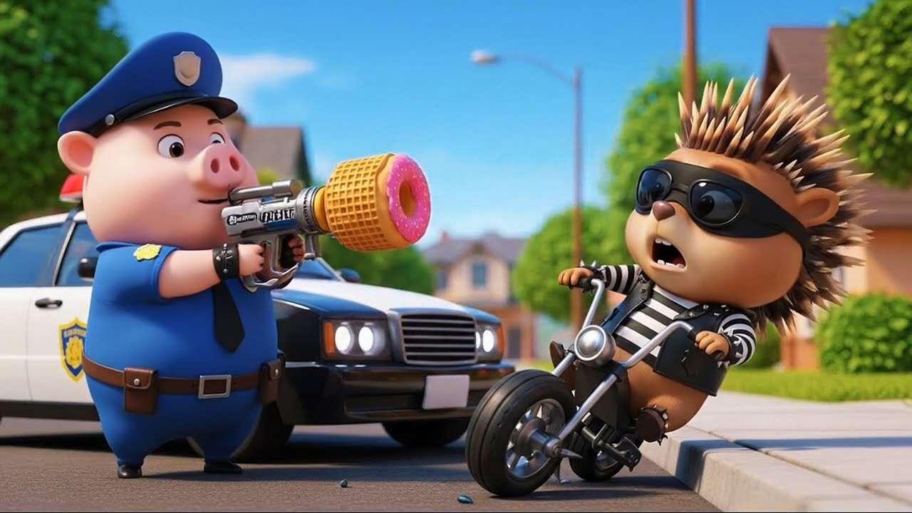 STOP THIEF 🛑 Police Animals Chase 👮‍♂️ Don't Steal & Bad Habits | ABC Animals Police Patrol Rescue 2