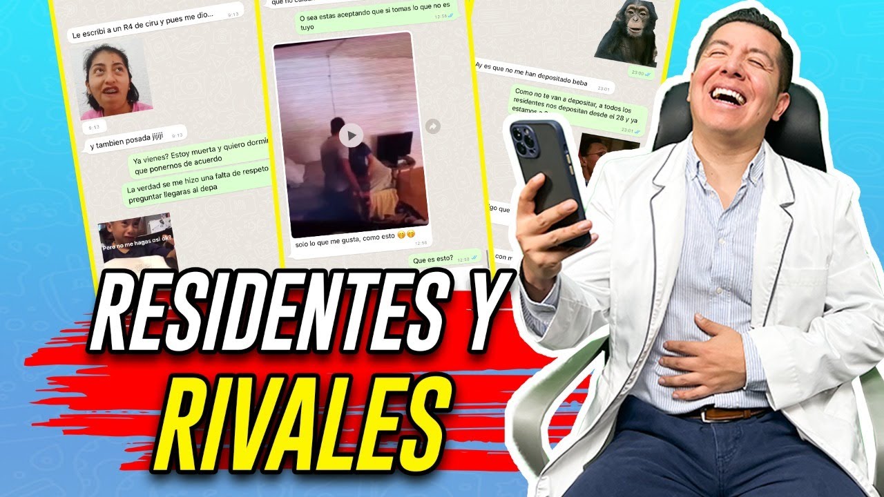 RESIDENTES y RIVALES 👩🏻‍⚕️💅🏼 | #CHISMEdicina | Mr Doctor