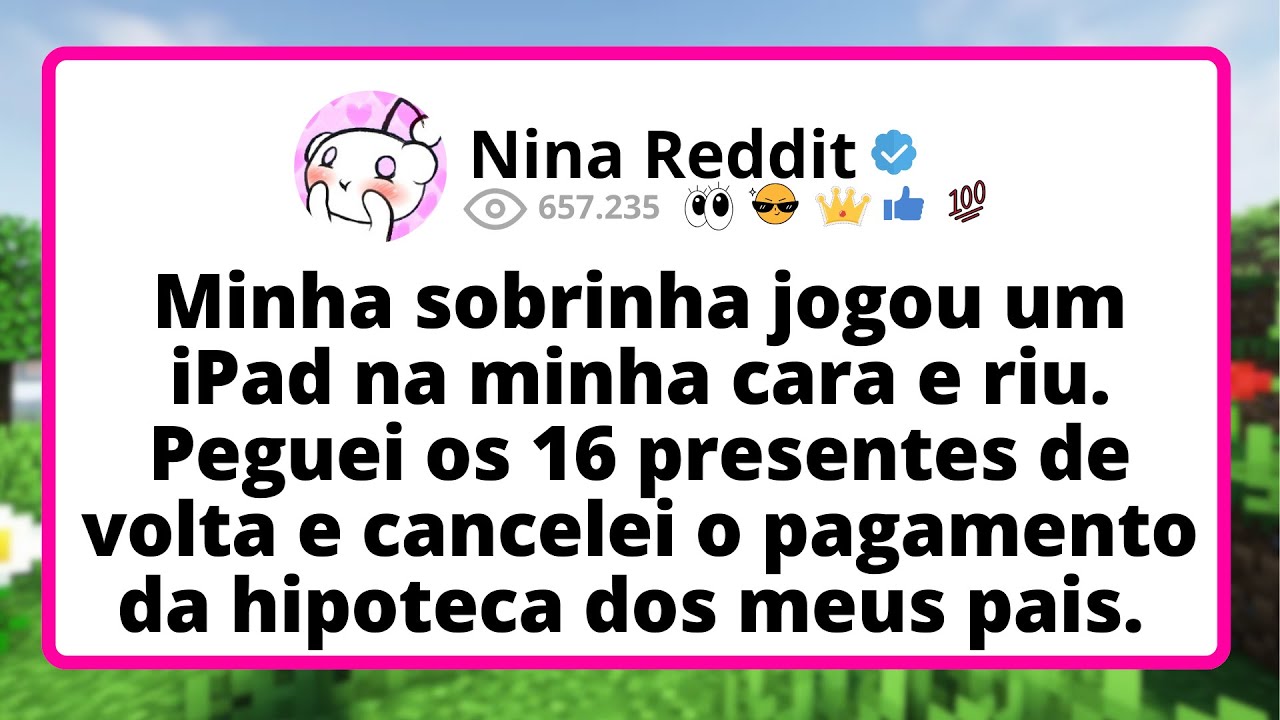 Minha SOBRINHA jogou um iPad na minha cara e RIU. Peguei os 16 presentes de VOLTA e cancelei...